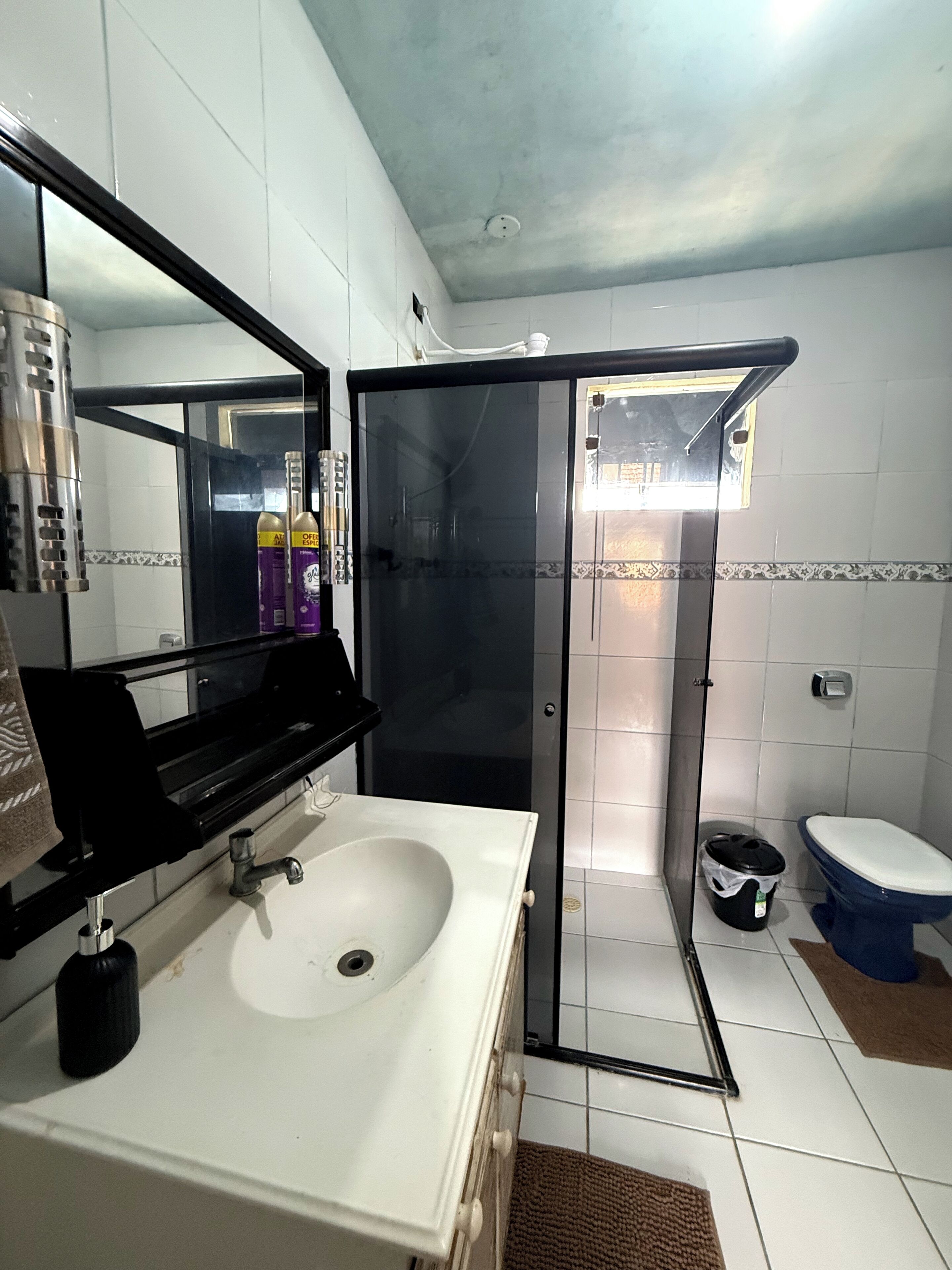 Towels, soap, toilet paper