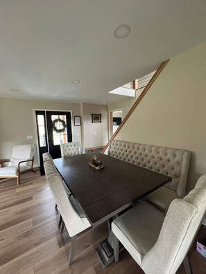 Dining - Serene 3-bedroom modern farmhouse across from working Amish farm. (Franklinville)