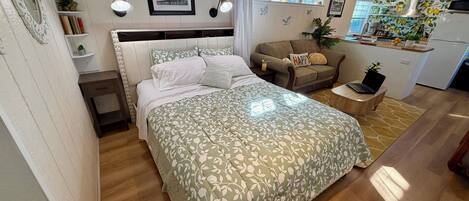 1 makuuhuone, ilmainen Wi-Fi, vuodevaatteet