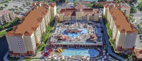 Blick auf die Anlage