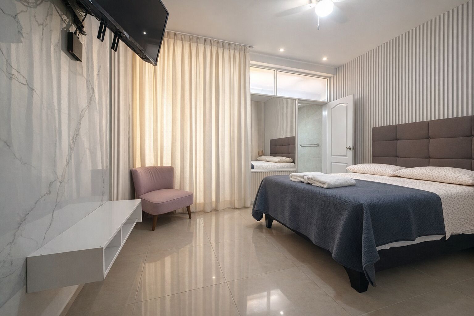 8 bedrooms, iron/ironing board, free WiFi, bed sheets