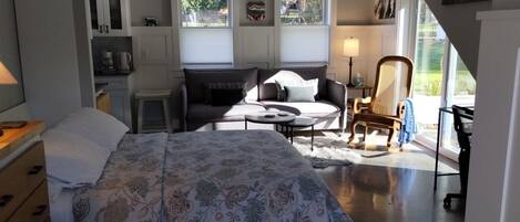 1 soverom, strykejern/-brett, wi-fi (inkludert) og sengetøy