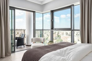 2 bedrooms, iron/ironing board, WiFi, bed sheets - MR Savyon view 2BR with 2 balcony 77 (Jerusalem)