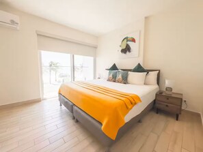 2 slaapkamers, een strijkplank/strijkijzer, wifi, beddengoed