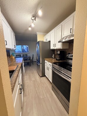 Microwave, oven, stovetop, dishwasher - Penthouse condo in central Cheesman Park! (Denver)