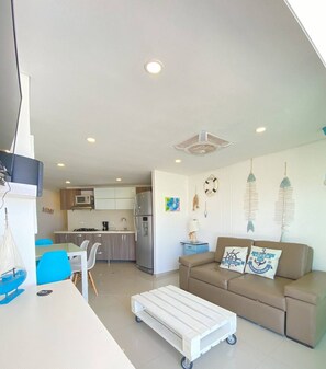 Apartment | Living area - U-GO Torre Areia en Cabo Tortuga (Santa Marta)