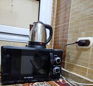 Appartement, 1 chambre, accessible aux personnes à mobilité réduite, fumeurs | Micro-ondes