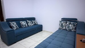 Departamento, 1 habitación, con acceso para personas discapacitadas, para fumadores | Área de sala de estar