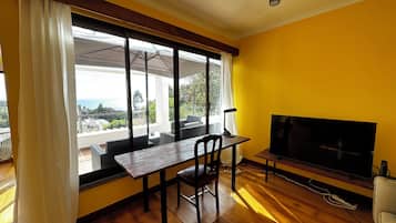 Coin salon dans le hall