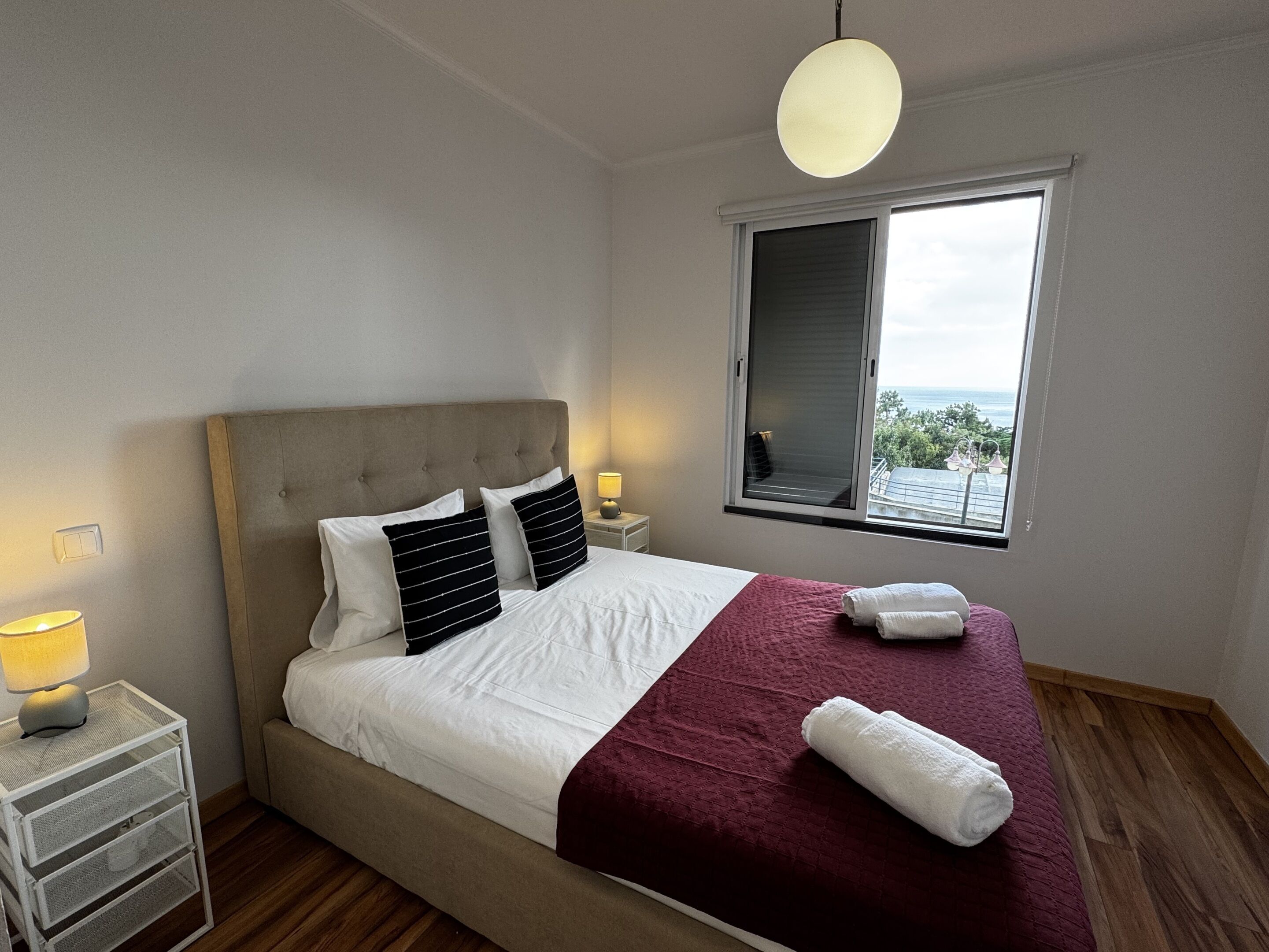 Deluxe House, Ensuite, Ocean View (Machico View) | Laptop workspace, blackout drapes, soundproofing, iron/ironing board