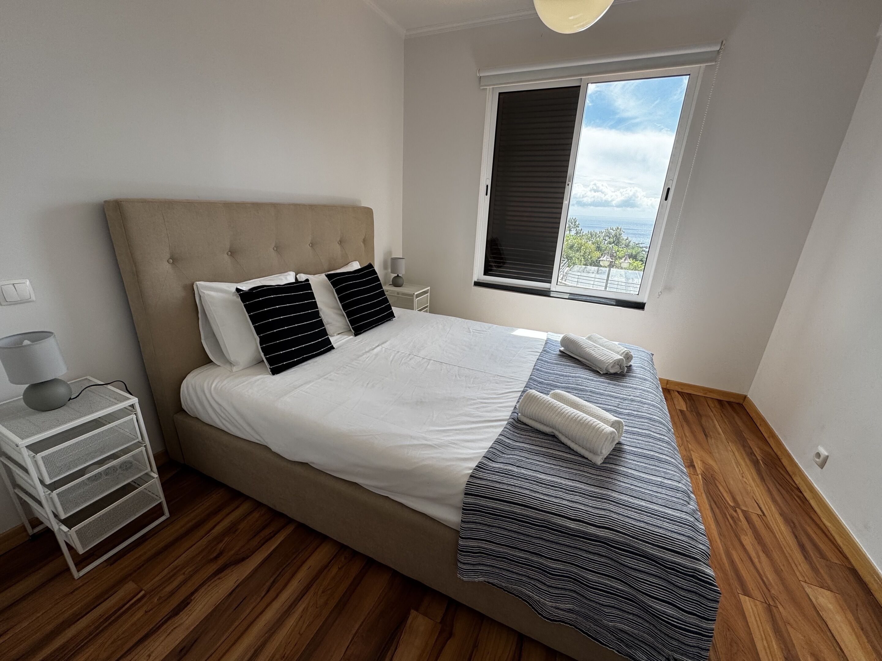 Machico View | Laptop workspace, blackout drapes, soundproofing, iron/ironing board