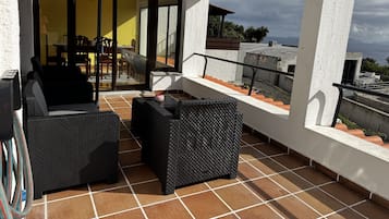 Comfort kamer, uitzicht op oceaan | Uitzicht vanaf balkon