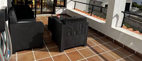 Comfort kamer, uitzicht op oceaan | Uitzicht vanaf balkon