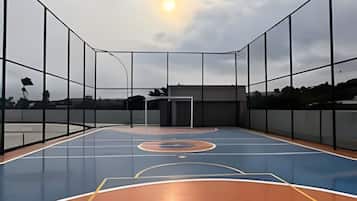 Apartamento básico | Campo esportivo