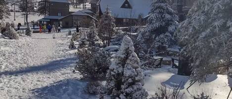 Overnattingsstedets uteområder