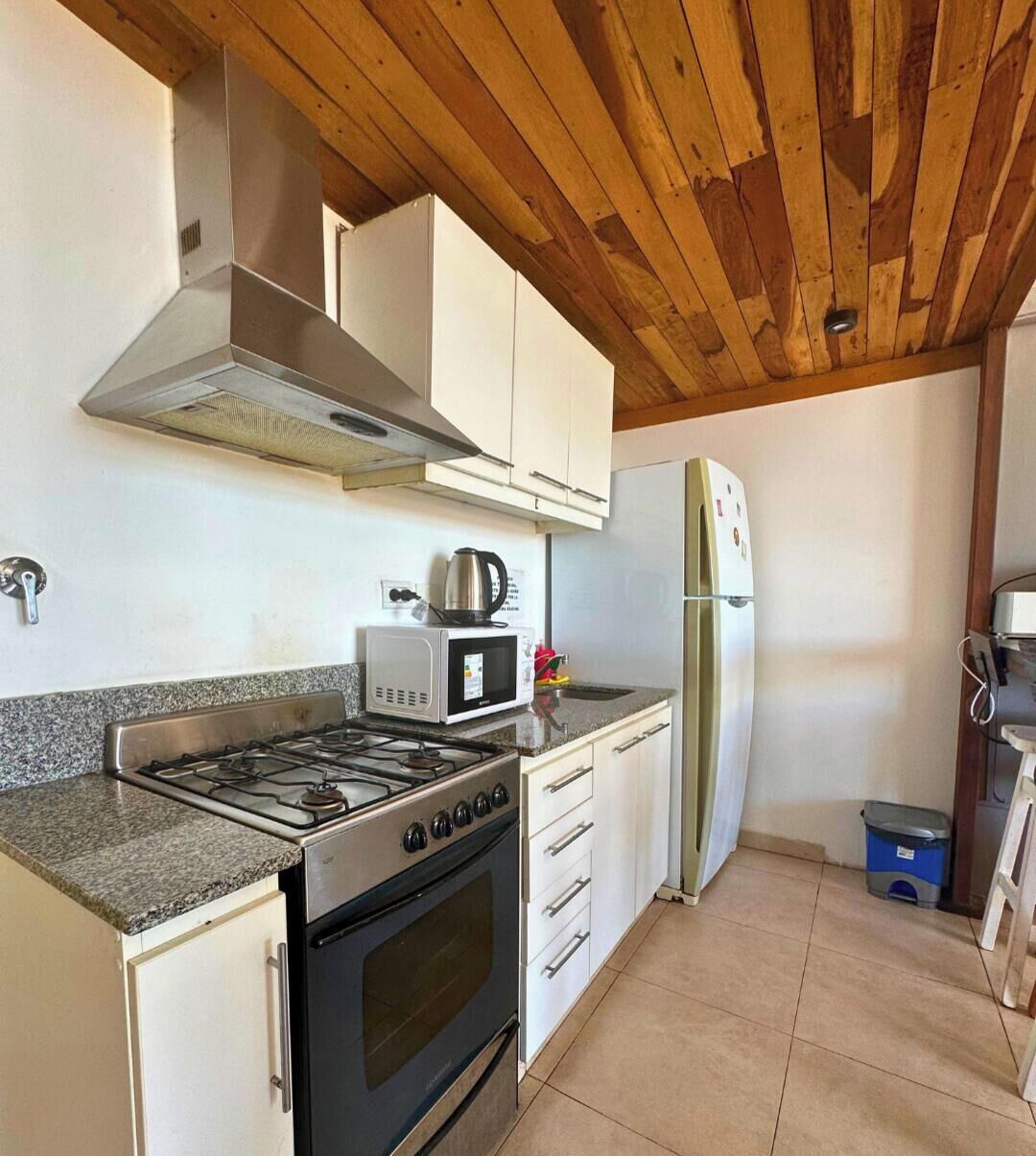 Mikrobølgeovn, ovn og kaffetrakter/tekoker