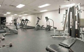 Fitness facility - Bright 1 Bedroom Condo in the Heart of the City! (Vancouver)