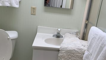 Towels, soap, toilet paper