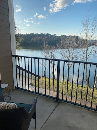 Property grounds. Coastal Comfort retreat offers 1 Bedroom, 1 Bathroom, and a Futon with Lakeview.