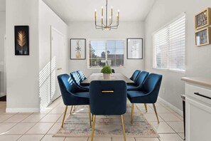Dining - 6BR Vegas Home+Pool with a Chic Modern Touch (North Las Vegas)