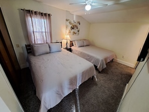 1 bedroom, iron/ironing board, internet, bed sheets