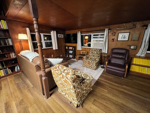 Cattle Ranch Homestead With Animals And Mountain Views