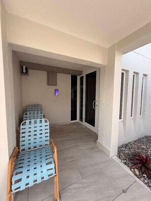Exterior detail - First floor condo on the Gulf of Mexico (Bonita Springs)