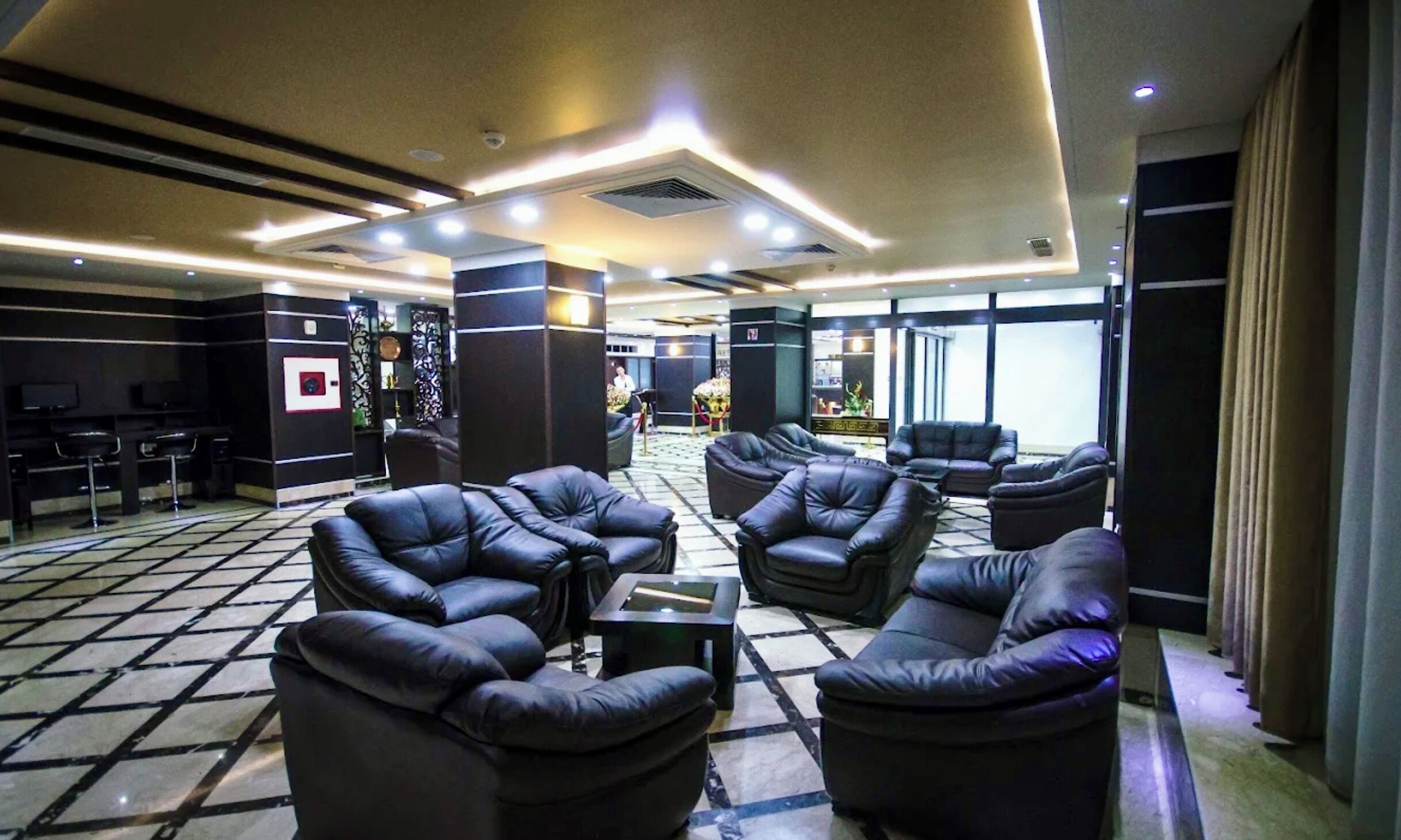 Sitzecke in der Lobby