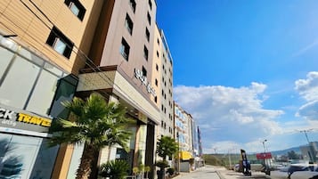 Fassade der Unterkunft