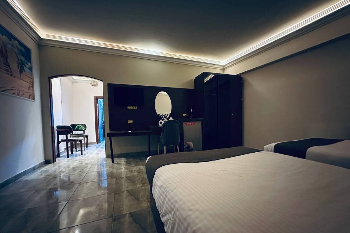 Suite familiar | Sábanas de algodón egipcio, ropa de cama de alta calidad y edredón