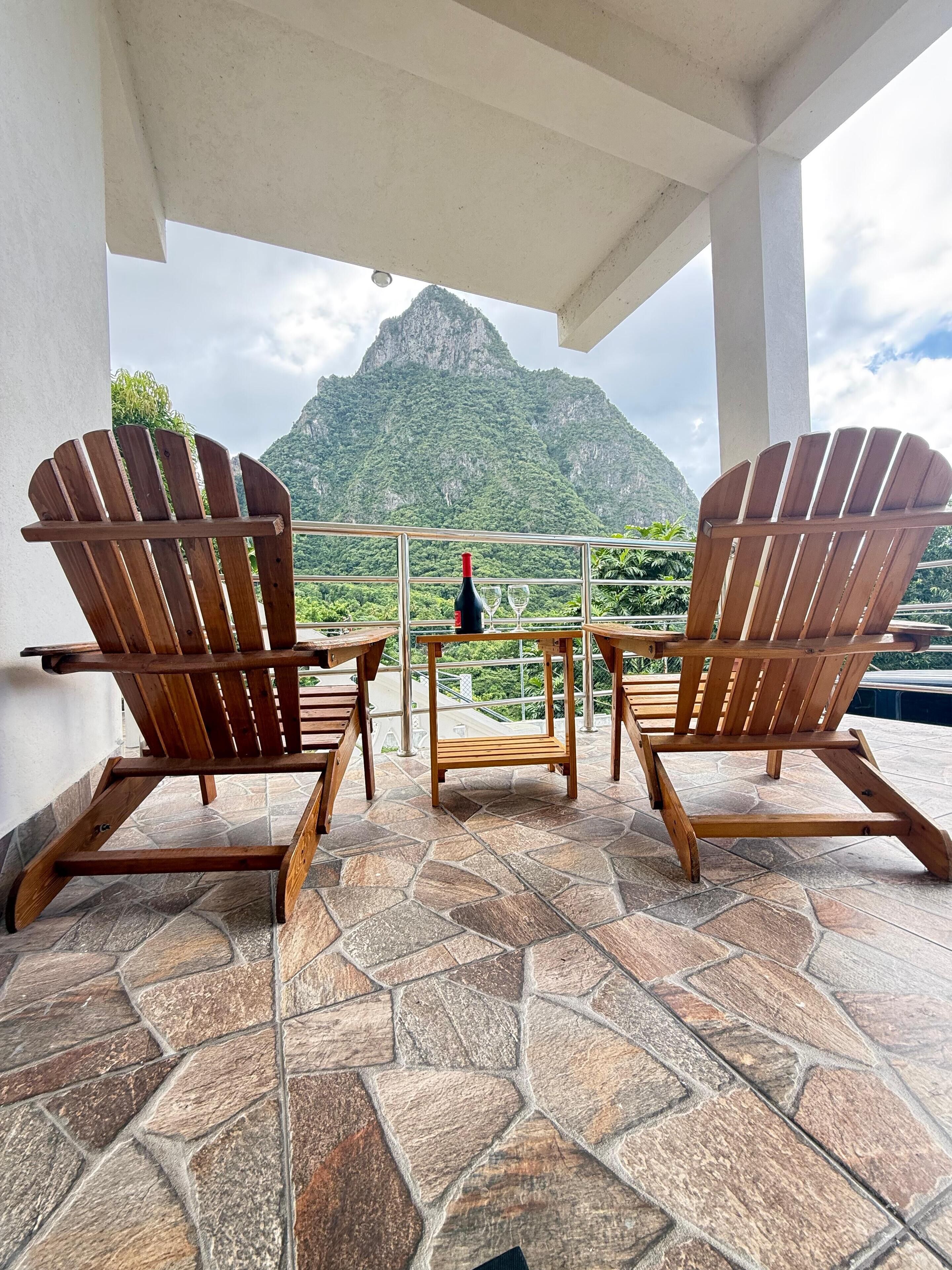 Apartamento, terraza, vistas parciales al mar | Zona de estar