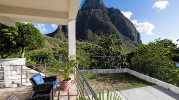 Apartment, Terrace, Partial Sea View | Terrace/patio