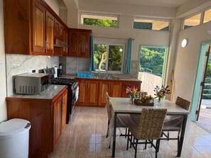 Private kitchen - You 4 Ric Piton Suites (Soufriere)