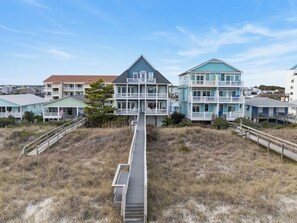 Exterior - Smile Maker by Carolina Getaway - Oceanfront w/ Elevator, Sleeps 27 (Carolina Beach)