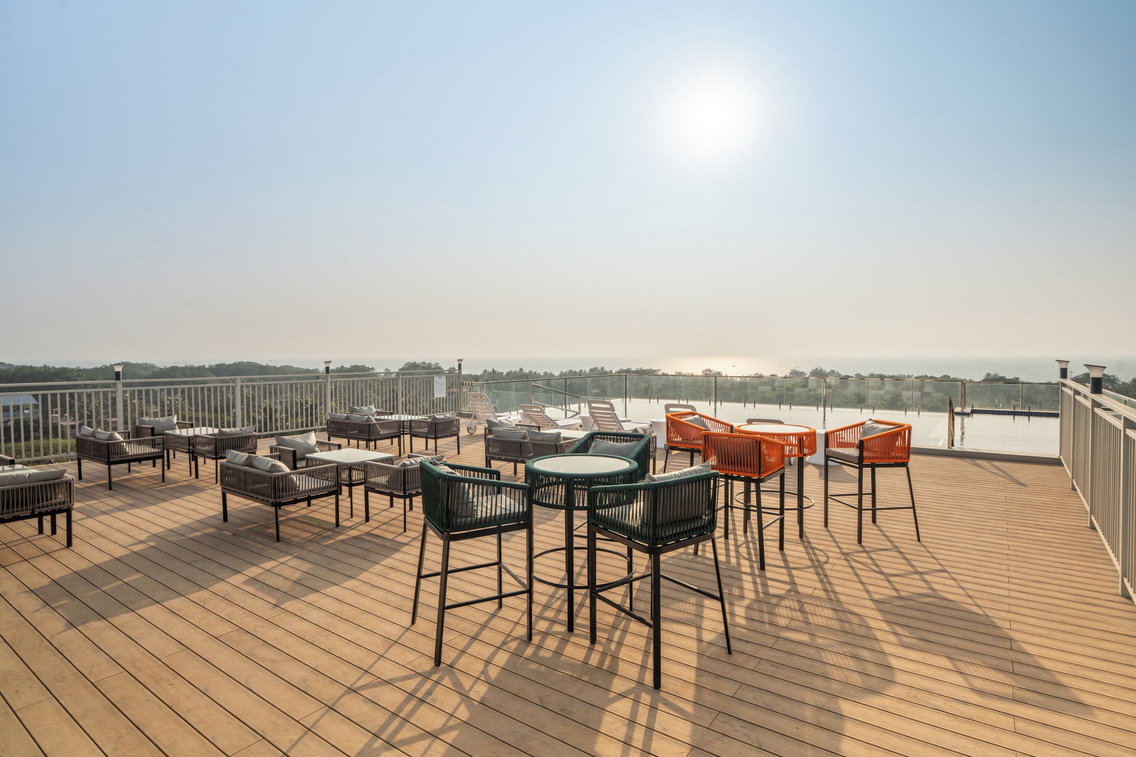 Terraço na cobertura