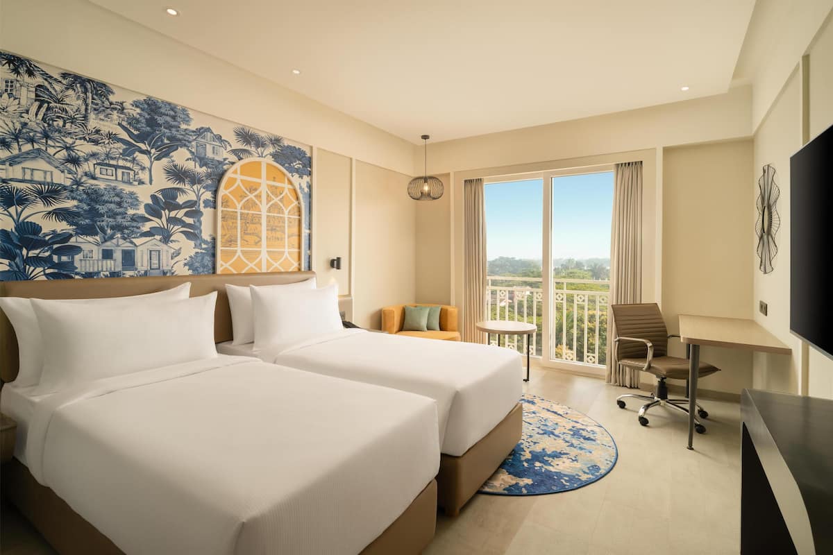 Chambre, 2 lits une place (High Floor) | Minibar, coffres-forts dans les chambres, bureau