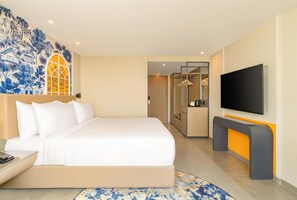 Chambre, 1 très grand lit