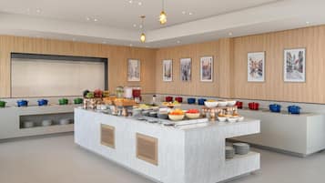 Daily buffet breakfast for a fee