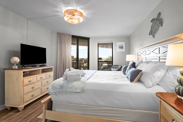 2 bedrooms, iron/ironing board, free WiFi, bed sheets - Ocean view balcony, Community pool, Direct beach access - 208 Summerhouse (Isle Of Palms)