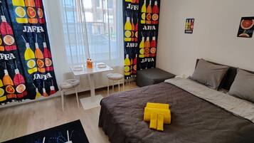 1 bedroom, iron/ironing board, free WiFi, bed sheets