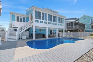 Pool - "Seahorse'n Around" - Canal location with pool and outdoor kitchen (Supply)