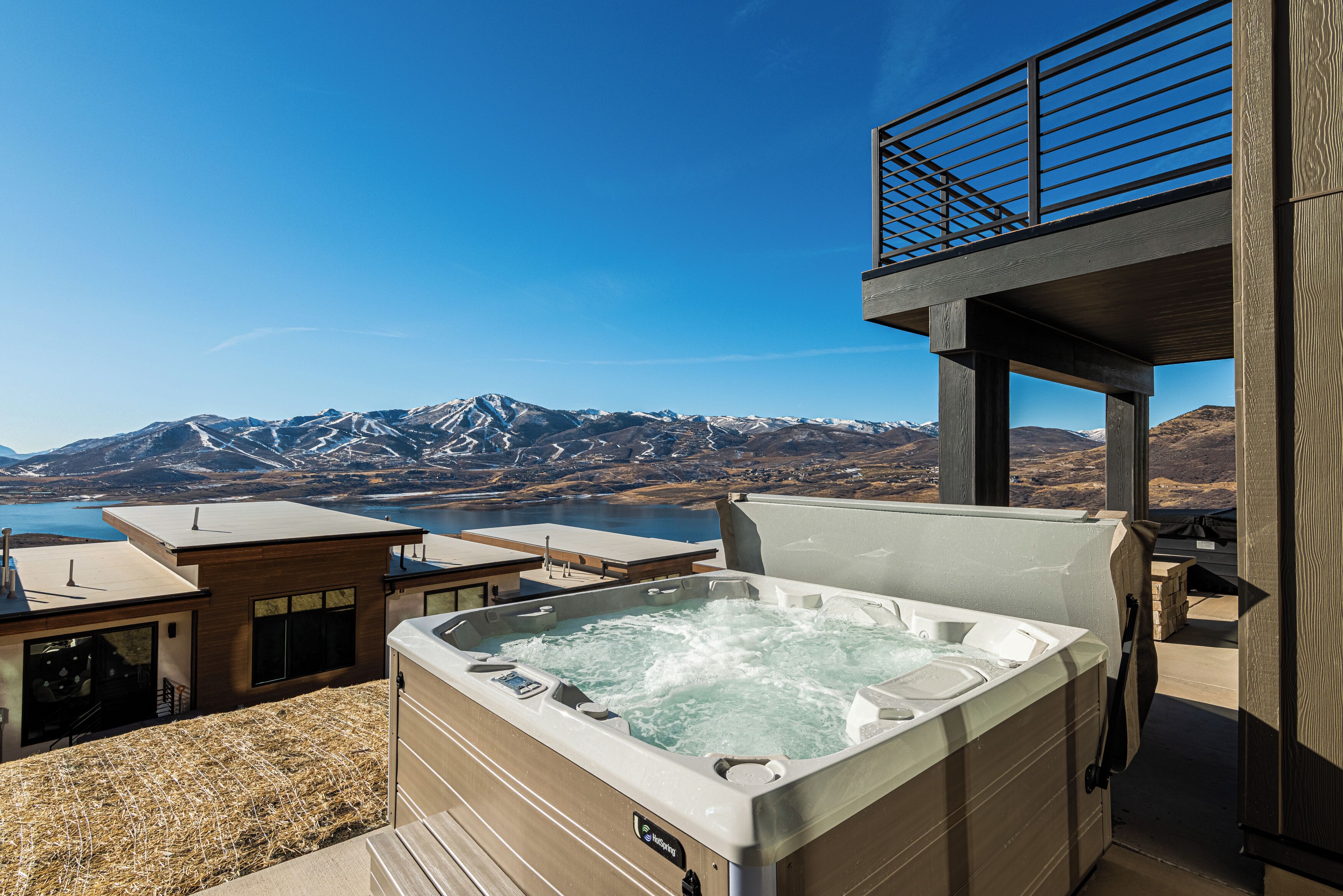 Bain à remous extérieur