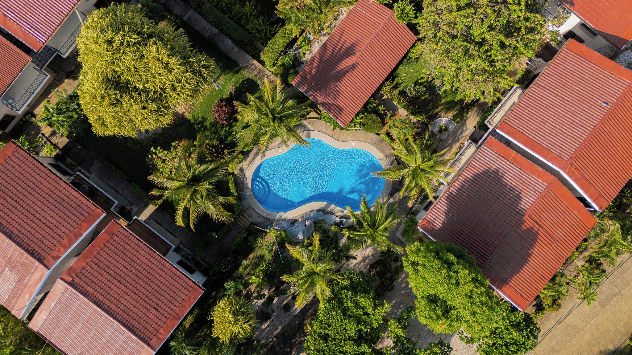 Alberca al aire libre 