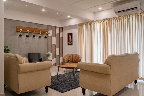 Beautifull and Spacious 3-bedroom apartment with AC in Kottayam