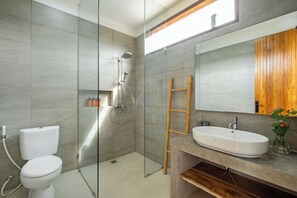 Vila luxo, vista para a piscina | Banheiro