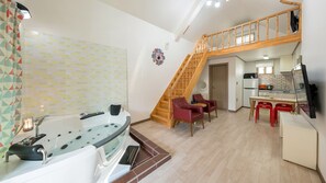 ห้องเบสิก, 1 ห้องนอน (205 Peach (Jet Spa)) | 1 ห้องนอน, Wi-Fi ฟรี