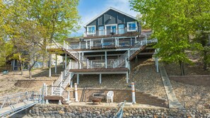 Exterior - Lakefront Home w/ Private Dock, Slip, Kayaks & Paddleboards at the 7mm (Gravois Mills)