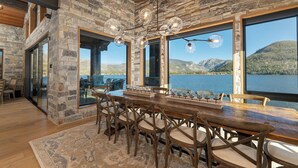 Dining - LP Lakefront House - *Private Dock* - 7000+ Square Ft of Space, Stunning Views & Impeccable Quality (Grand Lake)