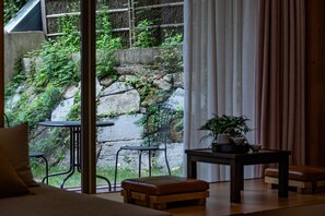 Camera Classic con 2 letti singoli, vista cortile | Vista dalla camera