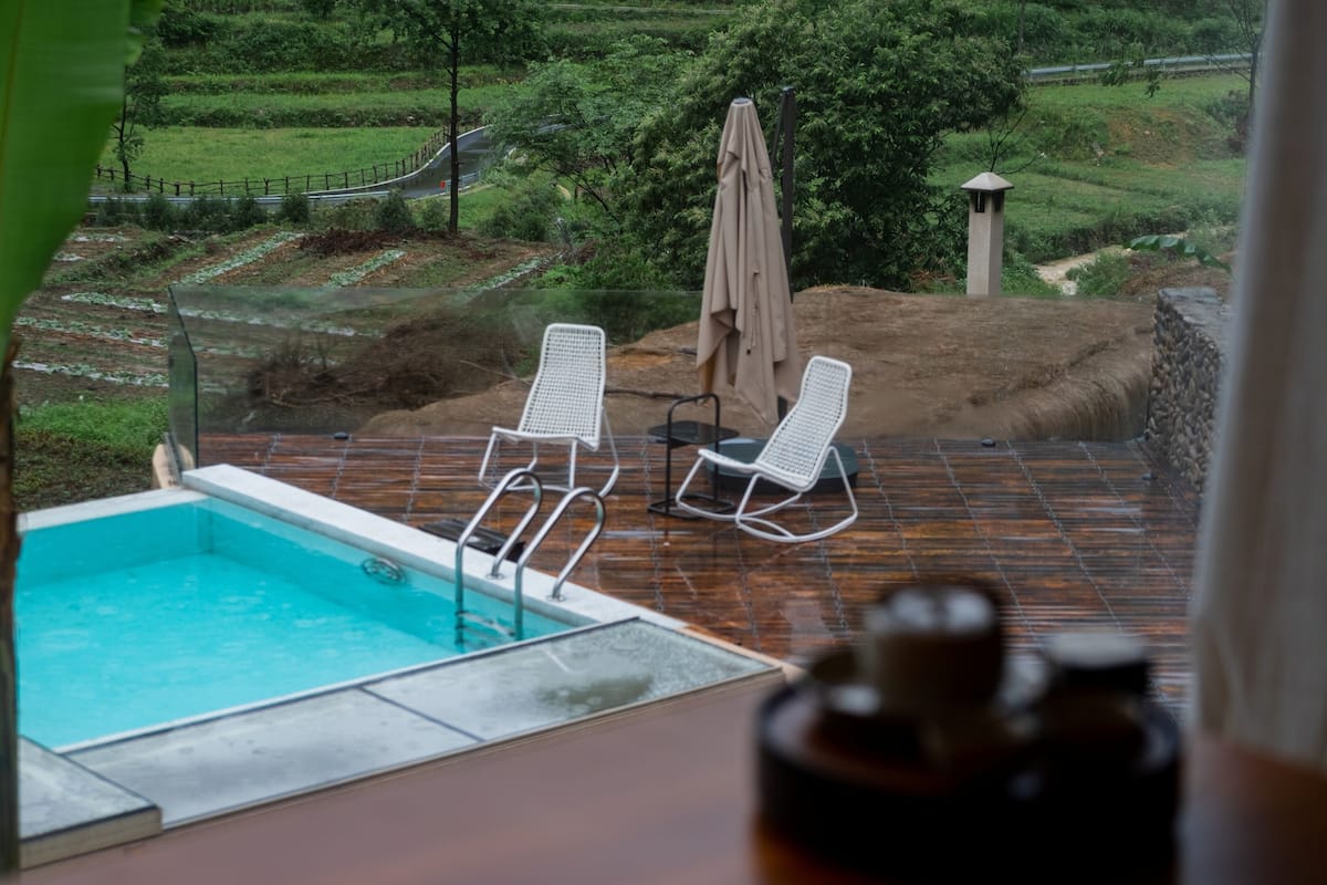 Doppia Basic, vista montagna | Terrazza/patio